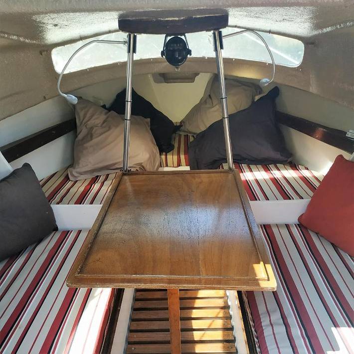 Bateau pour 4 personnes, avec vue ainsi que jardin et piscine, animaux acceptés en Bretagne - 4