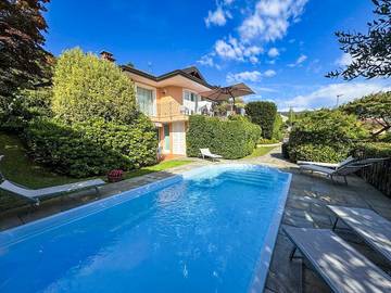 Villa Con Piscina per 6 Persone in Comune di Meina, Lago Maggiore, Foto 2
