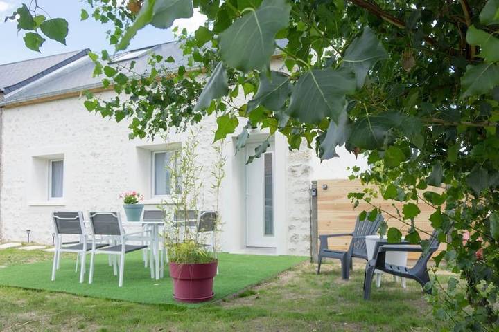 Gîte pour 3 personnes, avec terrasse et jardin, animaux acceptés à Saint-Denis-en-Val
