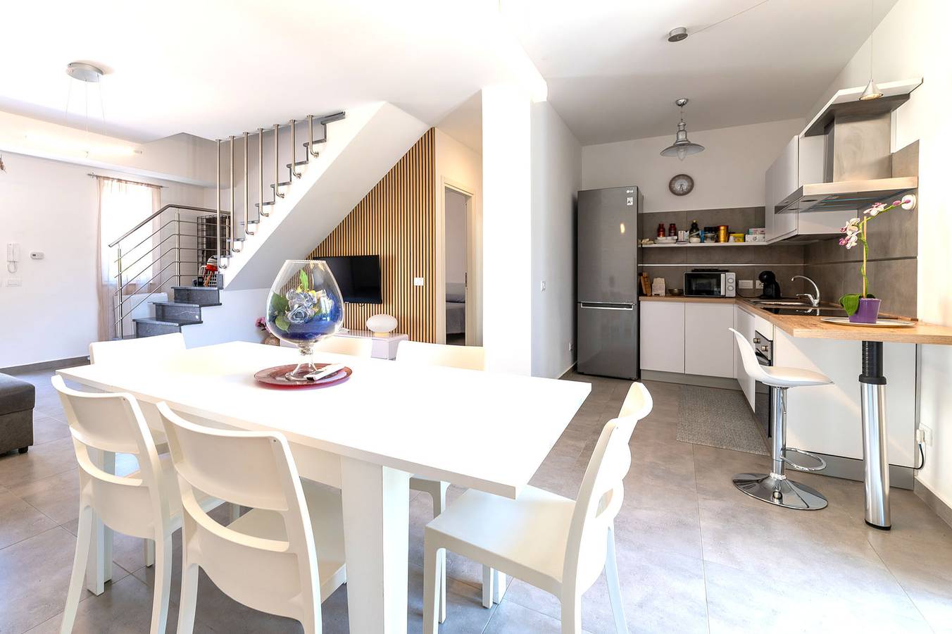 Casa vacanza per 8 persone con terrazza in Marina di Casal Velino, Cilento Coast