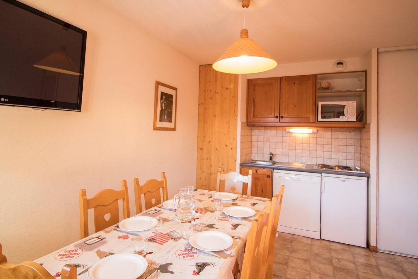 Appartement entier, Résidence la Combe Iii - Appartement 3 pièces 6 personnes (431) in Aussois, Région de Saint-Jean-de-Maurienne