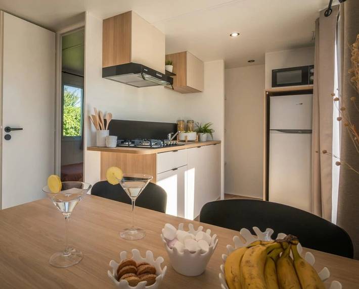 Mobil home pour 4 personnes, avec bassin pour enfant à Challans - 3