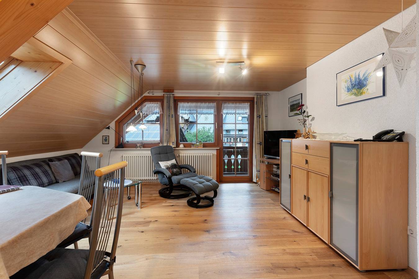Ganze Wohnung, Ferienwohnung 'Schweizer' mit Bergblick, Balkon und Wi-Fi in Bernau im Schwarzwald, Südschwarzwald