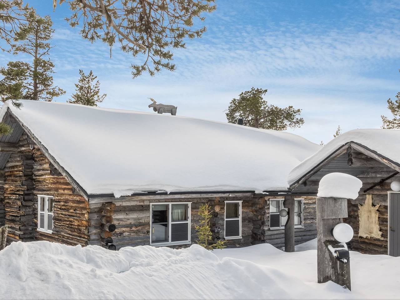 Kelorenttu in Saariselkä, Lappland