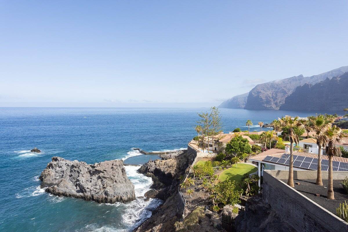 Ganze Wohnung, Ferienwohnung für 4 Personen mit Pool in Puerto Santiago, Santiago del Teide