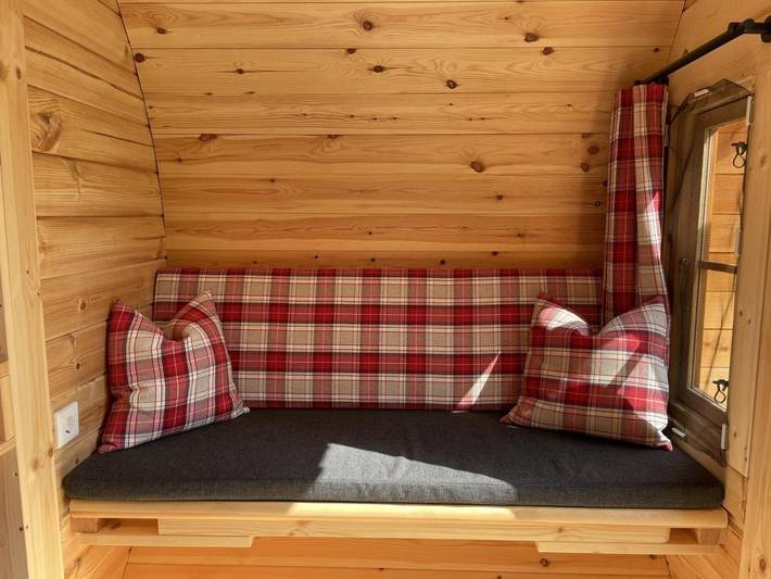 Camping für 4 Personen, mit Ausblick und Seeblick sowie Terrasse an der Ostsee Schleswig-Holstein - 4