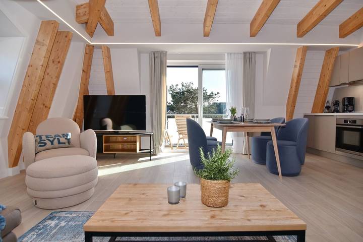 Ferienwohnung für 2 Personen, mit Sauna und Balkon sowie Pool - 1