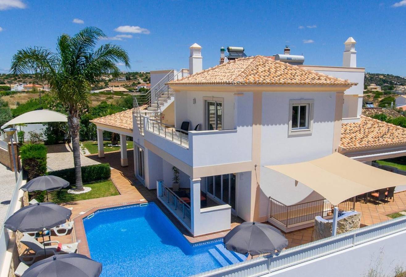 Villa Cadi mit Meerblick, Wlan und Klimaanlage in Albufeira, Faro Distrikt