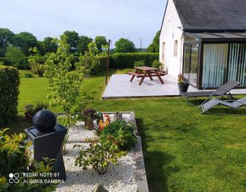 Gîte pour 5 personnes, avec terrasse et jardin, animaux acceptés dans Plévin