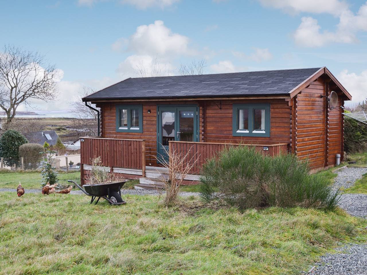 Cottage für 2 Personen mit Garten in Highlands