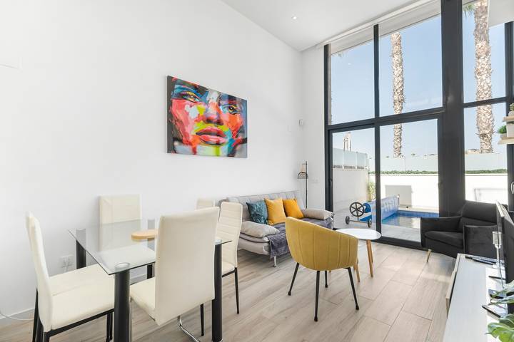Villa pour 6 personnes, avec balcon à Orihuela - 4