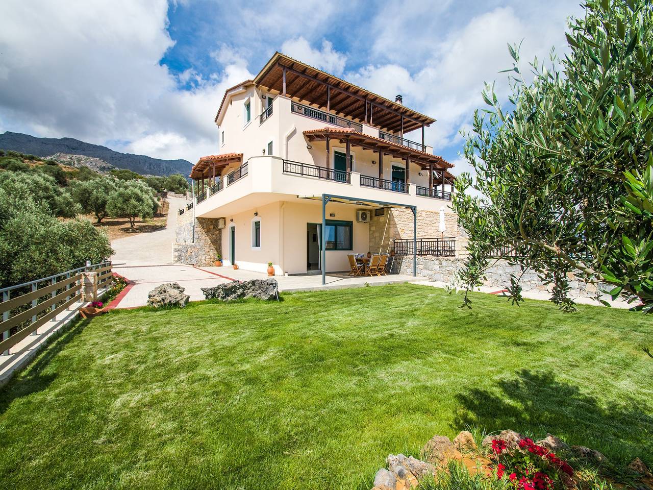 Haus am Strand von Souda mit Pool in Plakias, Rethymno und Umgebung