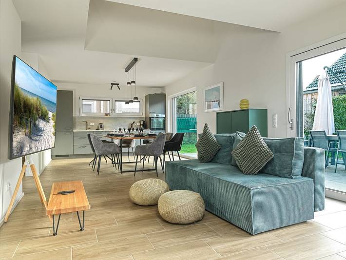 Ferienhaus Zuhause am Meer mit Sauna und eingezäuntem Garten in Strand Timmendorf-Poel, North-West Mecklenburg (Wismar region)