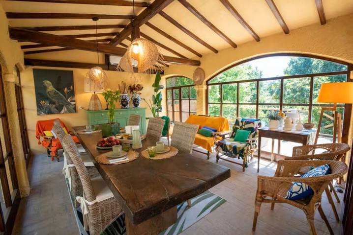 Vakantiewoning voor 8 personen, with balkon and tuin as well as zwembad, kindvriendelijk in Cotignac