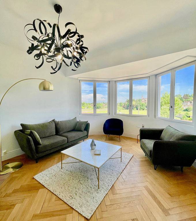 Villa La Roseraie, vue panoramique, pétanque, Spa in Rully, Région de Chalon-sur-Saône