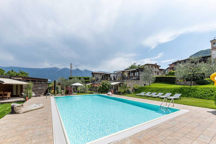 Estúdio inteiro, Com vistas panorâmicas nas colinas - Apartamento Georesort A2 in Tremosine, Pré-Alpes de Garda