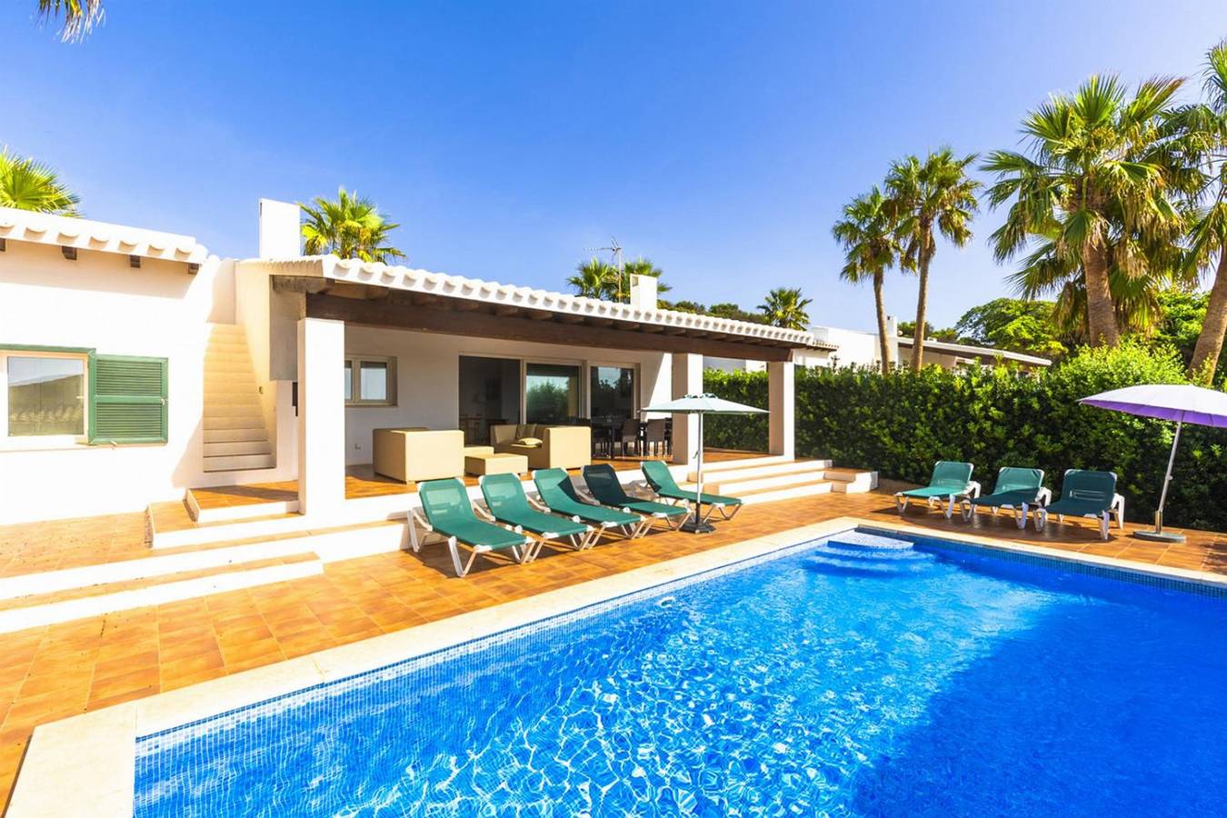Villa für 10 Personen mit Terrasse in Binibeca, Sant Lluís
