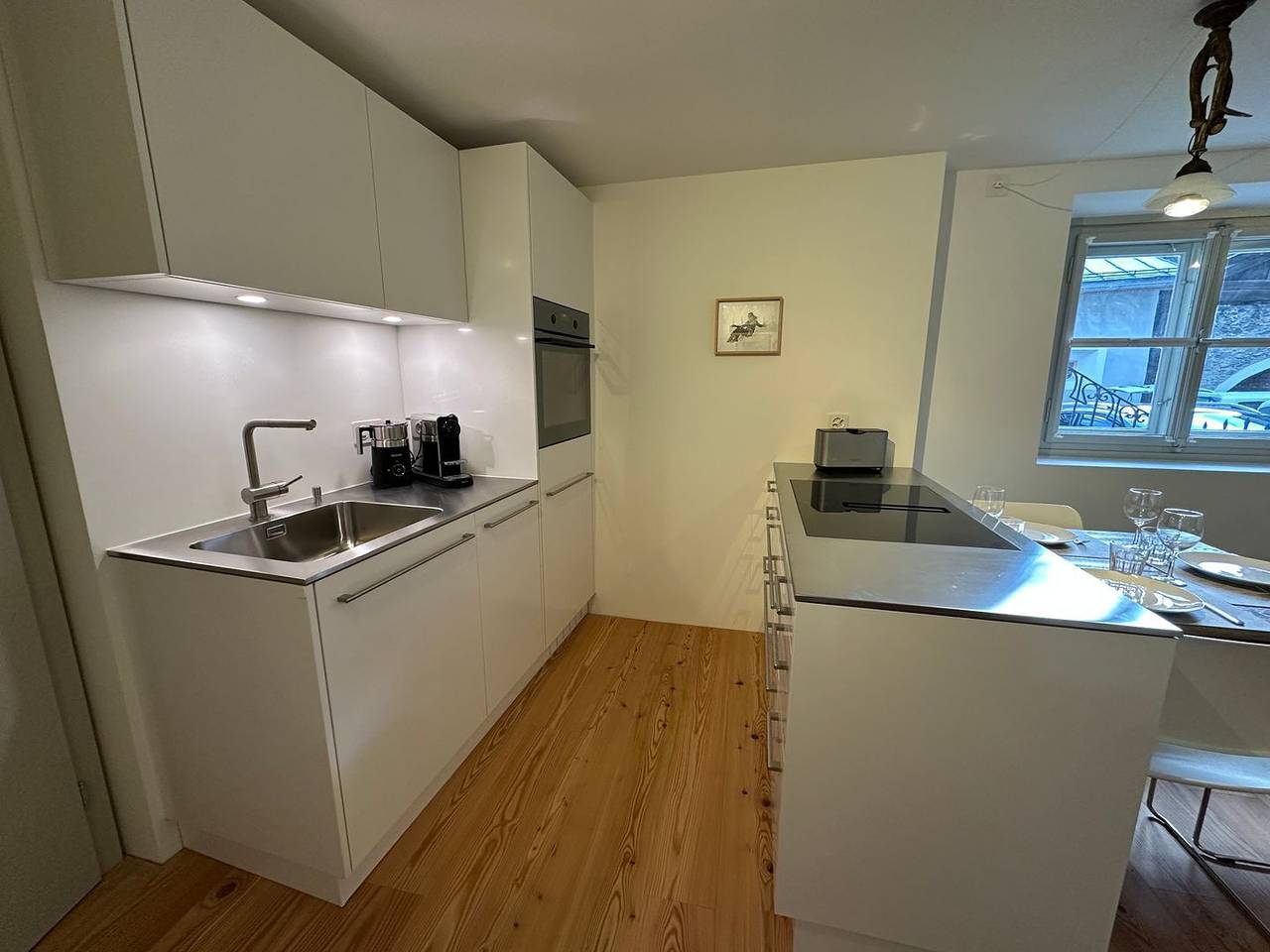 Ganze Wohnung, Chesa Unica - Bijou mit Wellness in Zuoz, Sankt Moritz