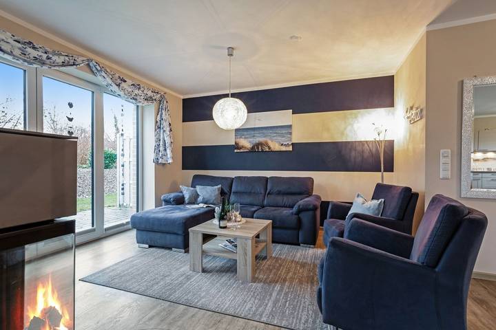Ferienhaus für 5 Personen, mit Sauna und Garten, mit Haustier in Klausdorf