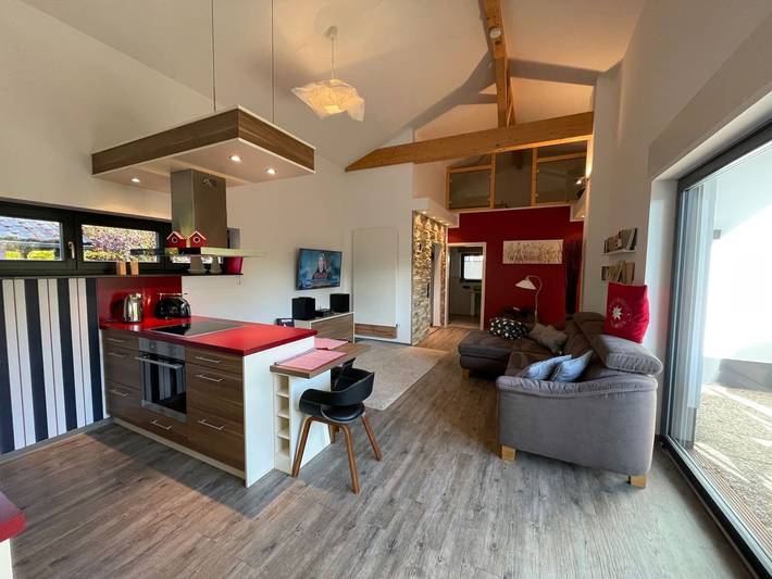 Ferienhaus für 5 Personen, mit Terrasse und Garten am Edersee