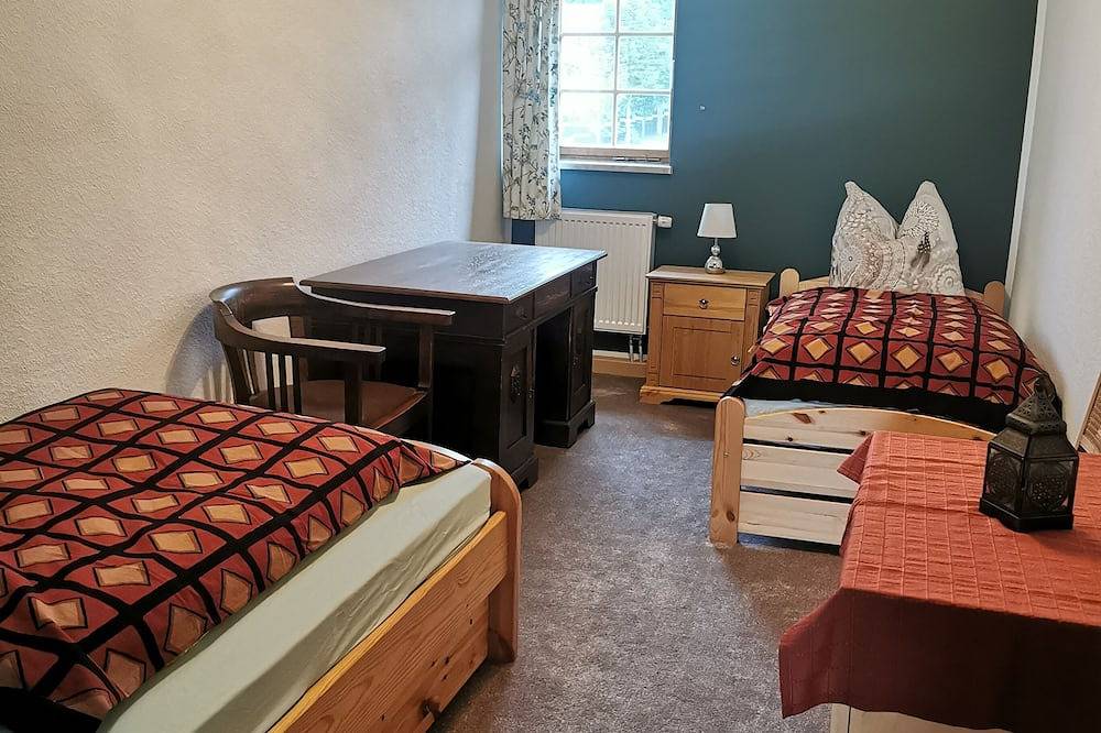 Ganze Wohnung, Ruhige Ferienwohnung im Gutshaus, 5 Min. vom Park entfernt in Niederorschel, Region Eichsfeld
