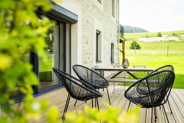 Gîte pour 4 personnes, avec jardin, adapté aux familles à Prémanon - 4