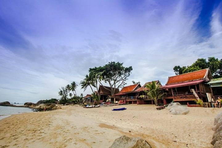 Station pour 4 personnes, avec jardin et bassin pour enfant ainsi que piscine et vue à Lamai Beach - 2