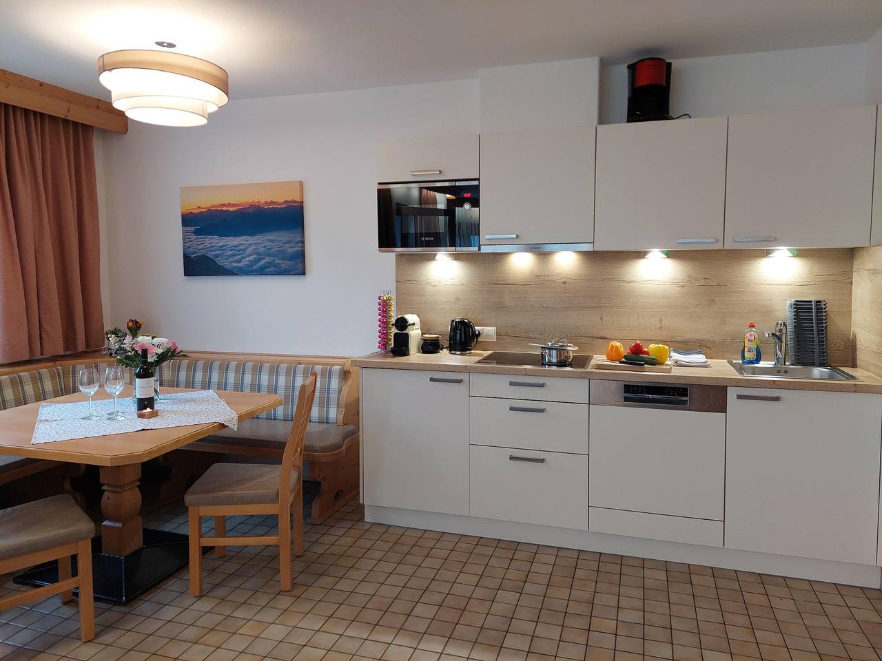 Appartement, bad, Wc, 2 slaapkamers in Madseit, Hintertux