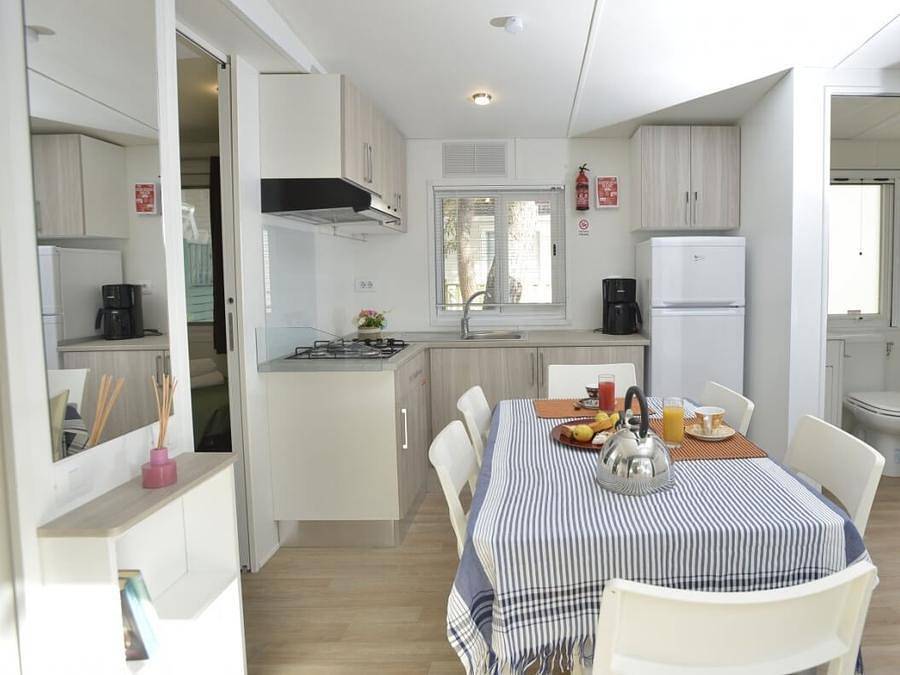 Camping Torre del Porticciolo - Mobilheim 4 personen - Torre Smeraldo in Sassari Provinz