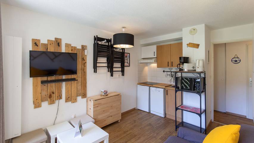 Ganzes Studio, Balcons du soleil Ii A N°53 in Peyragudes, Französische Pyrenäen
