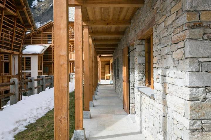 Gîte pour 2 personnes, avec jardin et vue, animaux acceptés à Alagna Valsesia - 3