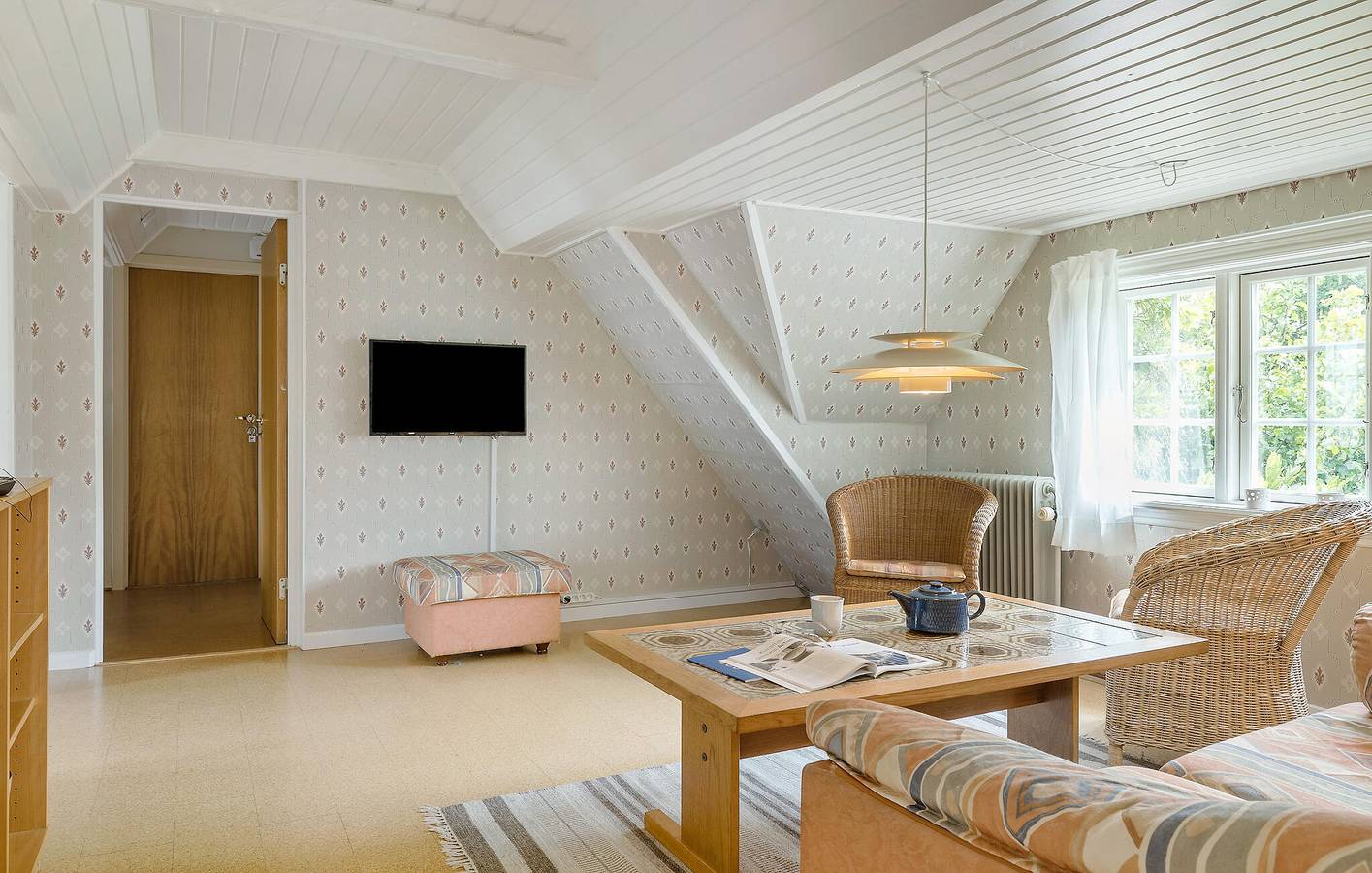 Ganze Ferienwohnung, Ferienwohnung für 4 Personen mit Garten in Aakirkeby, Bornholm