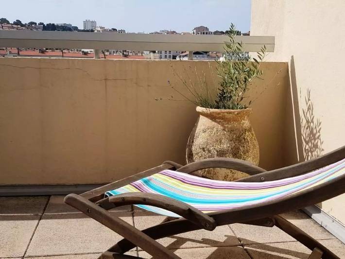Gîte pour 3 personnes, avec balcon dans Plage des Catalans - 2