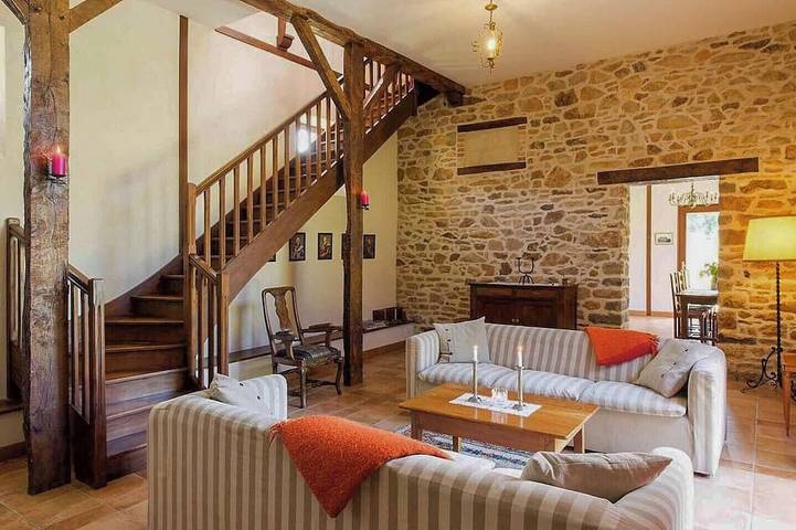 Ferienhaus für 6 Personen, mit Balkon und Pool, mit Haustier - 1