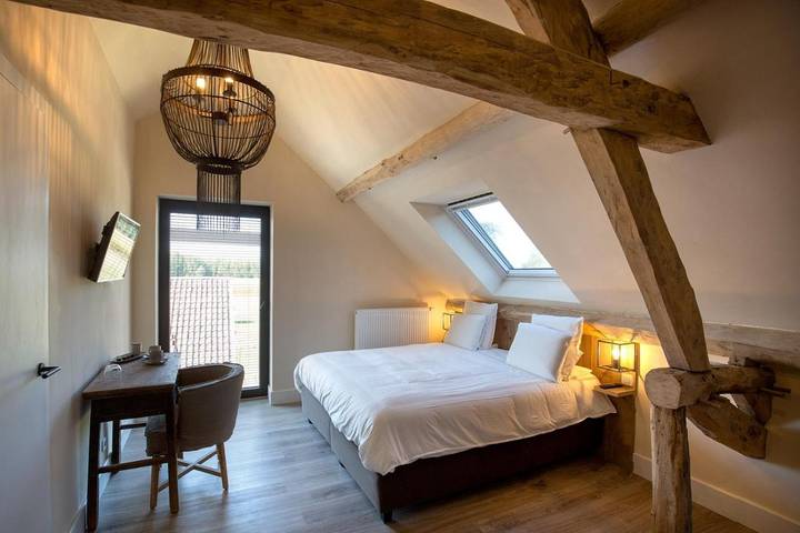 Chambre d’hôte pour 3 personnes, avec terrasse et jardin