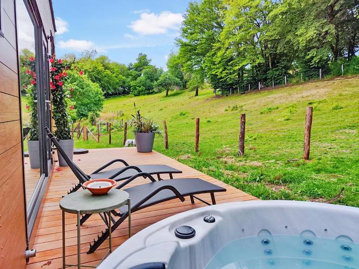 Location de vacances pour 3 personnes, avec jacuzzi ainsi que terrasse et jardin dans Redu - 4