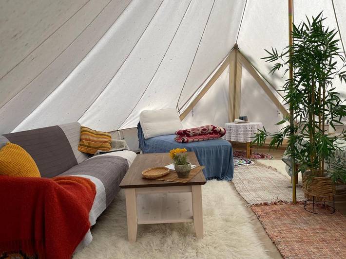 Camping für 4 Personen, mit Garten und Terrasse, mit Haustier in Estland - 2