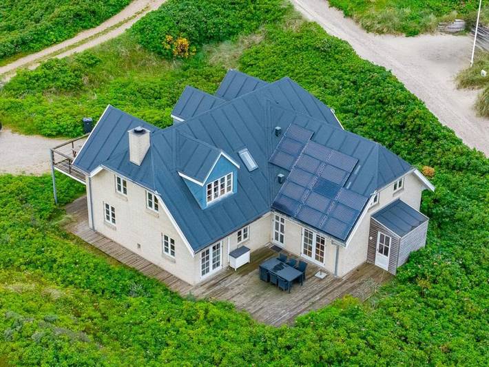 Ferienhaus mit Meerblick für 6 Personen, mit Sauna und Whirlpool in Henne Strand