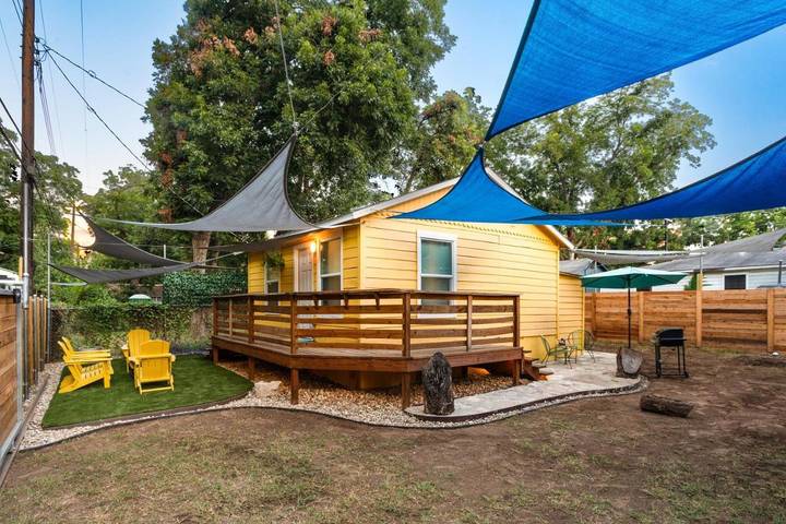 Bungalow für 2 Personen, mit Garten und Terrasse in Texas