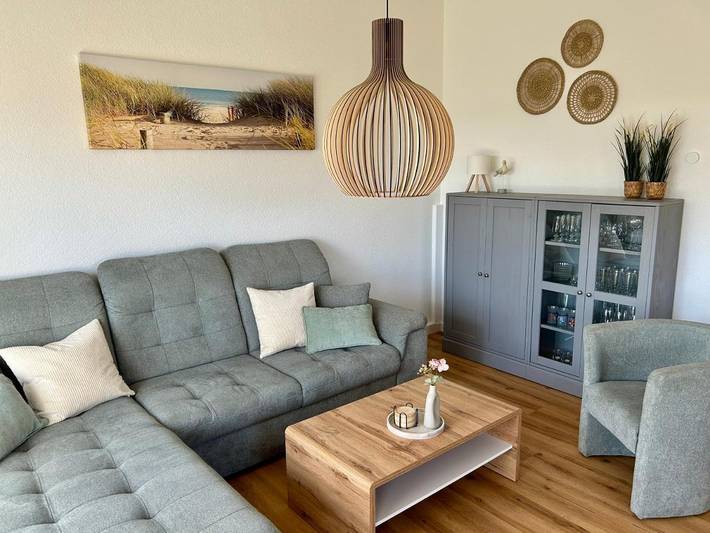Ferienhaus für 5 Personen, mit Garten und Ausblick