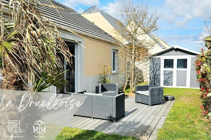 Maison de vacances pour 4 personnes, avec terrasse et jardin
