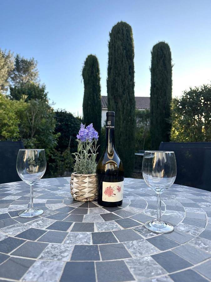 Appartement de vacances pour 4 personnes, avec jardin et piscine