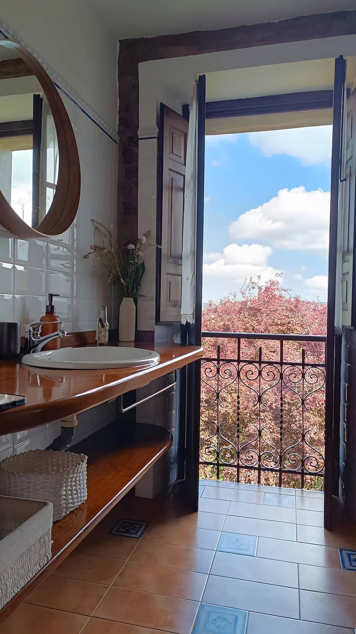 Alojamiento y desayuno para 2 personas, con jardín, Se admiten mascotas en Asturias