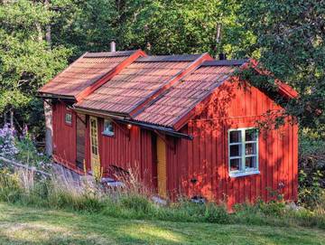 Ferienhaus für 2 Personen, mit Ausblick und Garten sowie Terrasse und Sauna in Oskarshamns und Umgebung