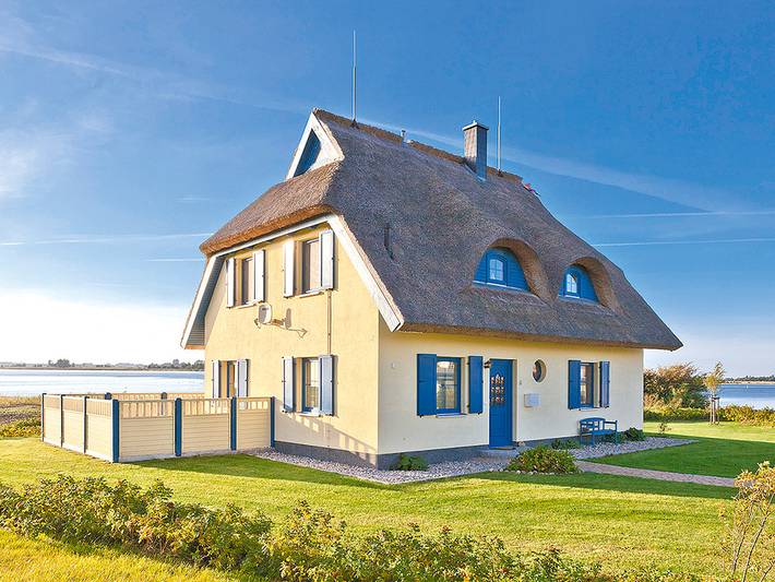 Ferienhaus für 6 Personen, mit Sauna und Garten sowie Terrasse und Ausblick, mit Haustier - 1