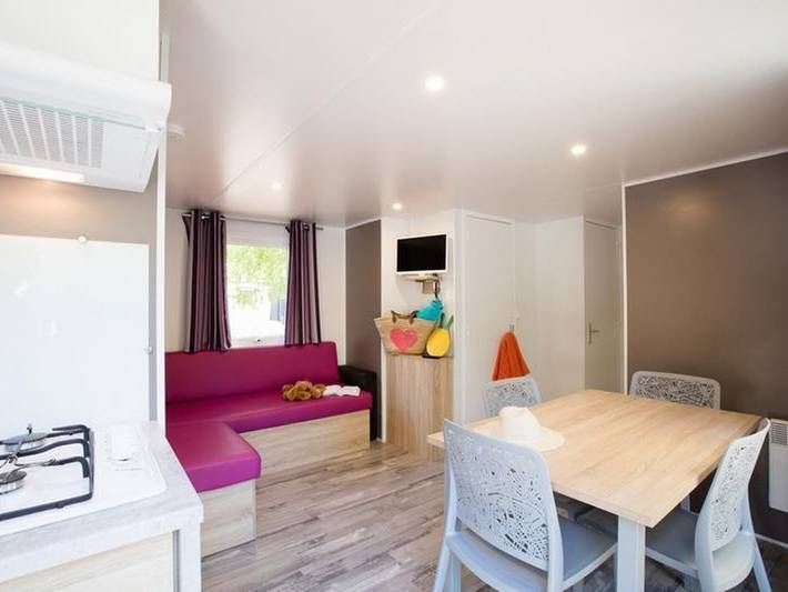 Mobil home pour 8 personnes, avec piscine à Joyeuse - 2