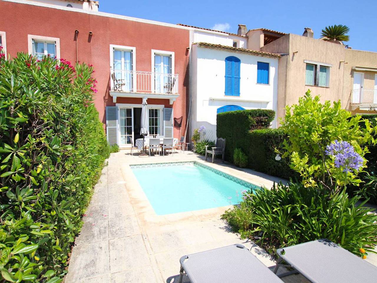 Haus in Port Grimaud: 4 Sz, Pool, Privatanlegestelle in Port Grimaud, Grimaud
