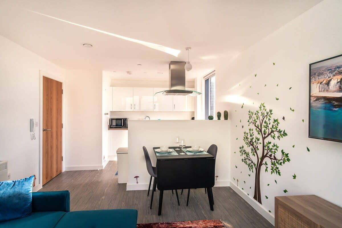Ganze Wohnung, Stunning Modern 1 Bed Apartment, Manchester in Greater Manchester