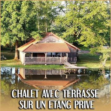 Chalet pour 6 personnes, avec jardin ainsi que vue et vue sur le lac dans Haute-Saône