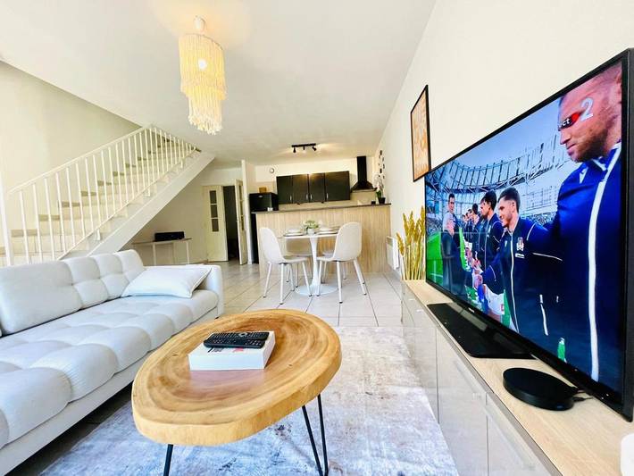 Villa pour 4 personnes, avec jardin et vue à Perpignan